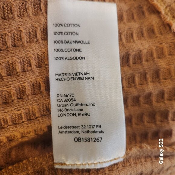 Free People Pumkin Orange Sweater. NWT. SIze Small. - Picture 11 of 11